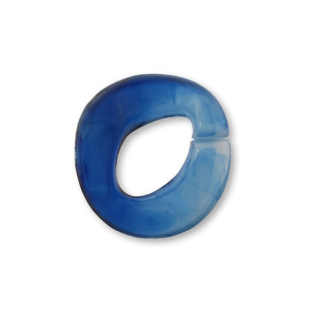 Acrylic chain parts Kihei Blue Marble