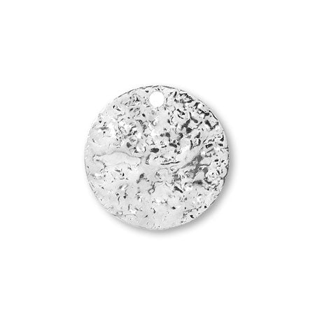 Metal Parts Emboss Round No.1 Rosium Color [Outlet]
