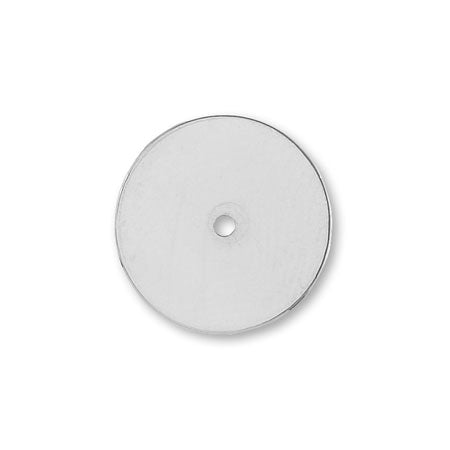Metal Parts Round Center Hall Rhodium Color [Outlet]