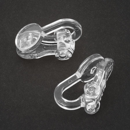 Japanese resin ear clip 8mm all clear