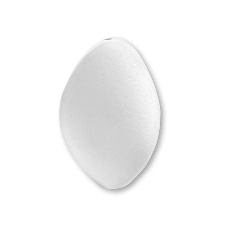 Wood parts twisted oval chalk white [outlet]