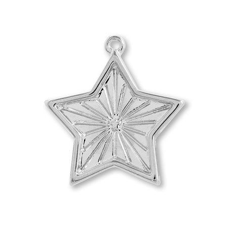 Clay base pendant star