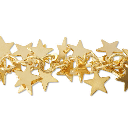 Design chain star No.2 gold