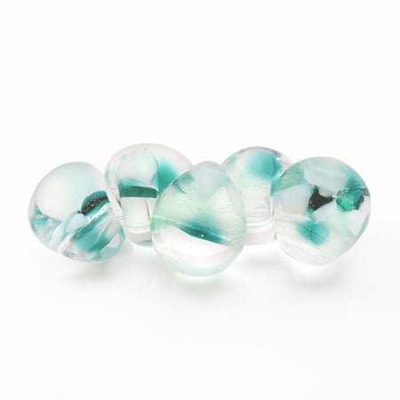 Tire Drop Beads: Mineral Green