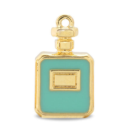 Charm Girls Perfume Bottle Turquoise Blue/G