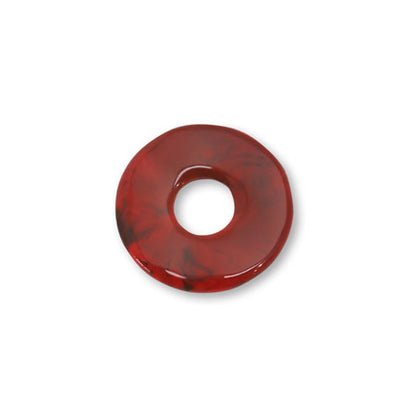 Acrylic Germany Ring Round 5 Red Marble [Outlet]