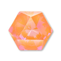 Kiwa Crystal #4699 Crystal Orange Glow Delight