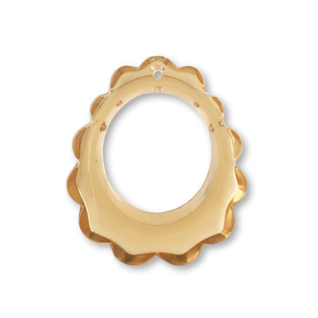 Acrylic-German softcut ring light brown