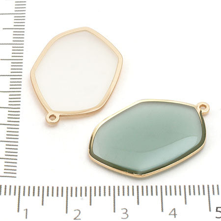 Metal Frame Resin Introduction Oval 1 Can I Clear/G [Outlet]