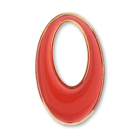 Metal frame resin -entry large hole red/G [Outlet]