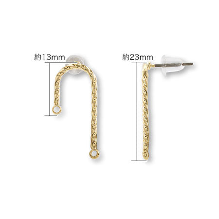 Design titanium earrings
