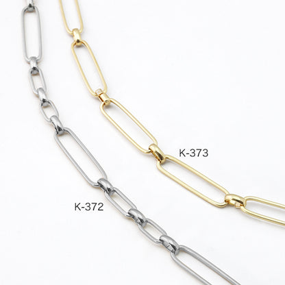 Chain K-373 Rhodium color