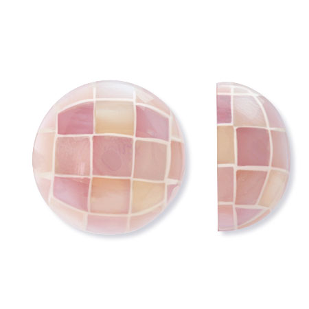 Mosaic Shell: Pink Orange MIX [Outlets]
