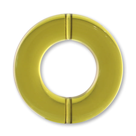 Acrylic German Ring Round 1 Light Olive