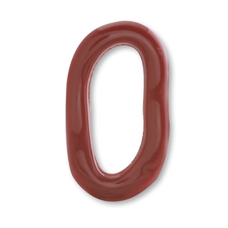 Acrylic German Ring Oval 7 Red Velvet