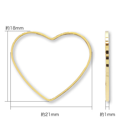 ヒキモノリング ハート ゴールド – 貴和製作所オンラインストア
