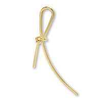 Metal-part, knot-ribbon gold.