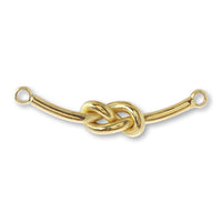 Metal joint knot bar No.2 gold