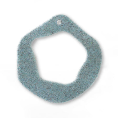 Flocky parts ring deformed soft moss [Outlet]
