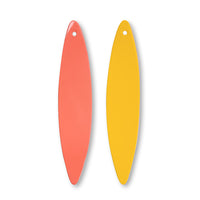 Vinyl parts leaf orange/yellow