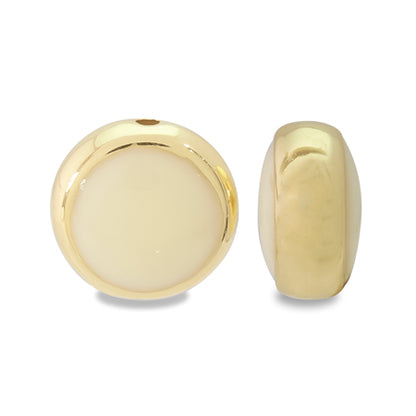 CCB beads round epo -ivory [Outlet]