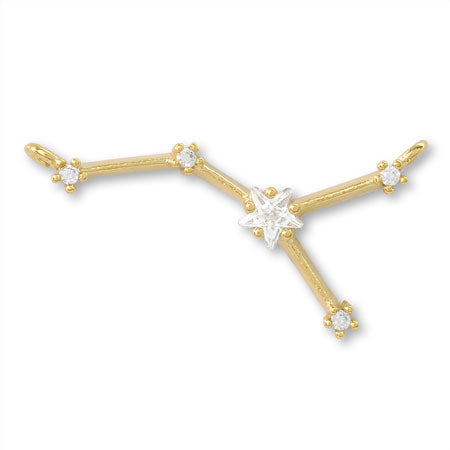 Charm Constellation 2 Cancer 2 Kan Cubic Zirconia/G