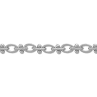 Chain K-385 Rhodium Color