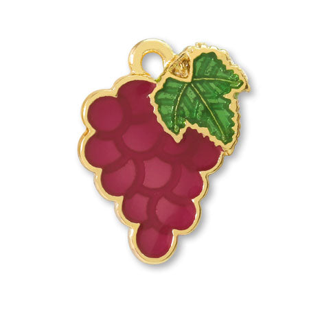 Charm red grapes, flat wine, red, red, G.