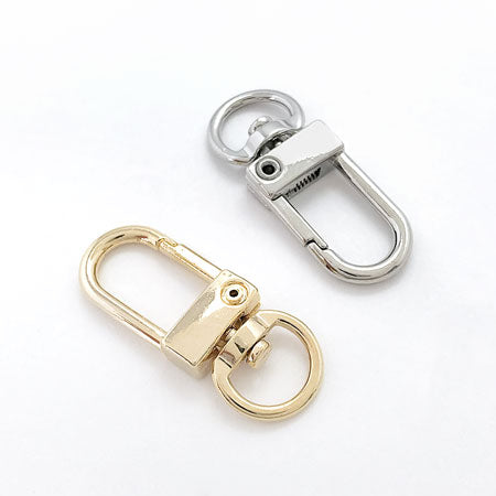 Key chain rotating ring No.3 gold