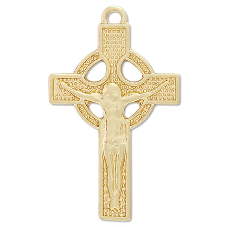 Charm Cross No.17 Ancient Gold