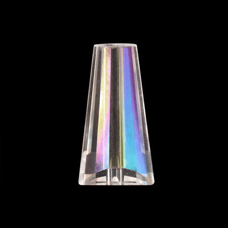 Glass cut bead tower crystal AB