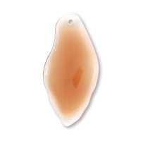 Paddle parts deformed oval 1 hole Camel [Outlet]