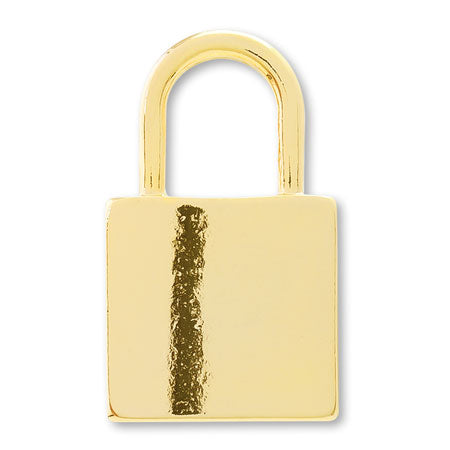 Charm padlock No.2 gold