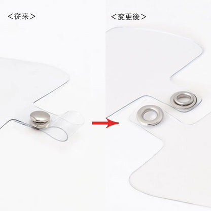 Strap holder for smartphone case clear