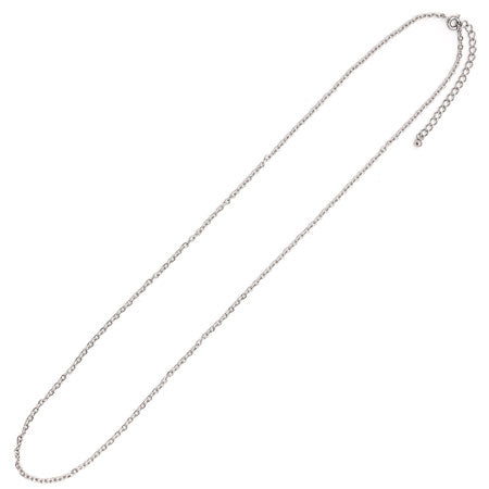 Stainless steel chain necklace 250SF (with adjuster) stainless steel