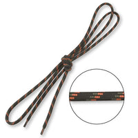 Smartphone strap cord black orange mix