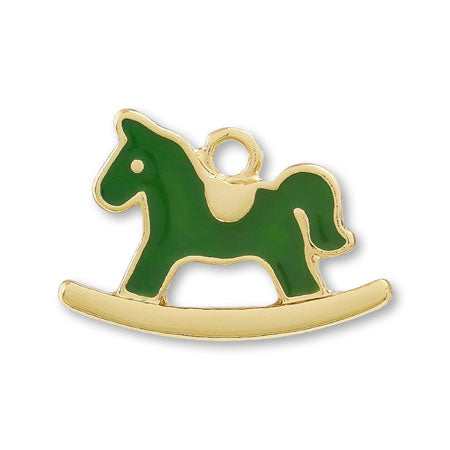 Charm Rocking Horse Flat Green/G