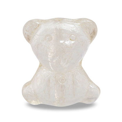 Czech Teddy Bear Crystal/White Luster