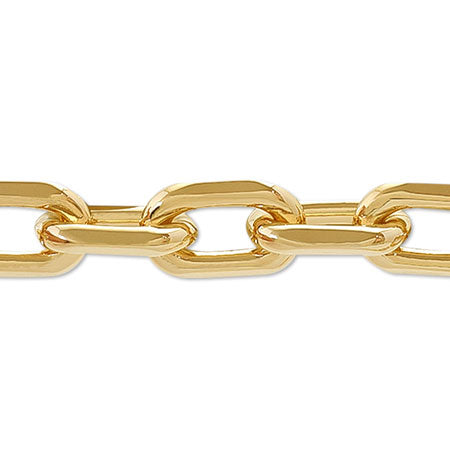 Aluminum chain AL140-4F gold