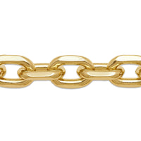 Aluminum chain AL140-4F gold