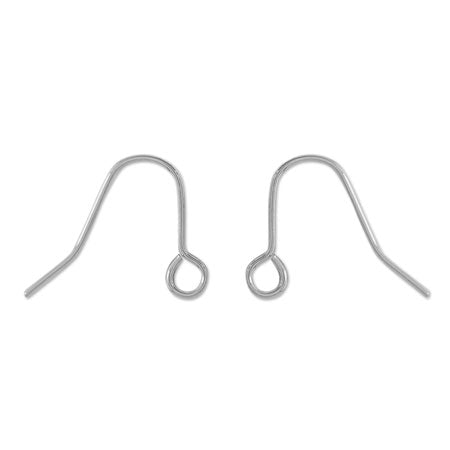 Stainless steel earrings U-shaped 2 fabric (SUS316L)