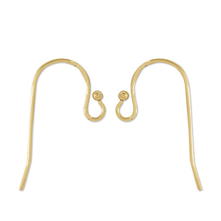 Stainless steel earrings U-shaped 3 gold (SUS316L)