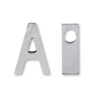 Metal parts initial A stainless steel