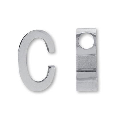 Metal parts initial C stainless steel
