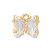 Charm Butterfly Crystal AB