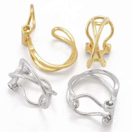 Ear cuff spring type No.4 gold