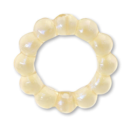 Bubble ring yellow AB Pearl