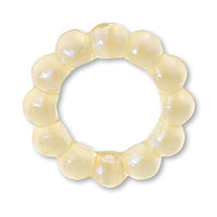 Bubble ring yellow AB Pearl