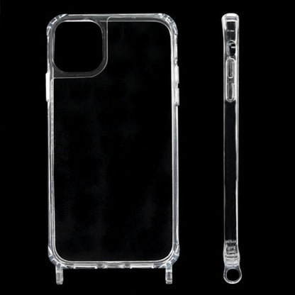 iPhone XR/11 compatible case with ring for strap clear