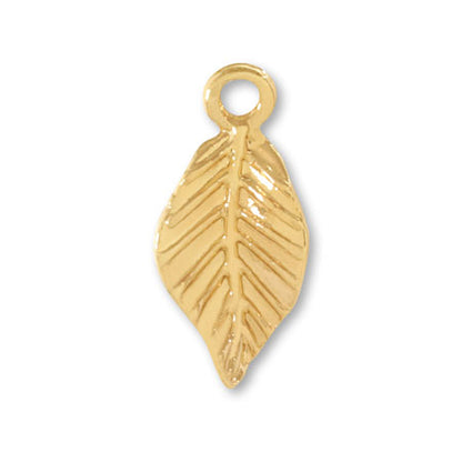 Charm Leaf No.6 Gold